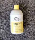 Boots Baby Head to Toe wash 500ml