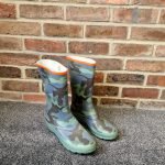 Wellington camouflage boots